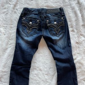 Rock Revival, stretchy boot cut jeans. Size 25. Only worn a few times.